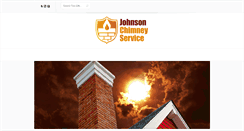 Desktop Screenshot of johnsonchimney.com